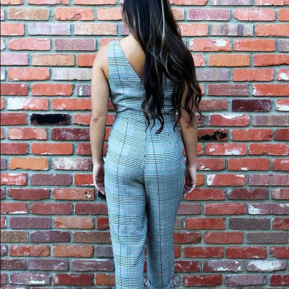 Plaid Lush Jumpsuit - Picture 4 of 4